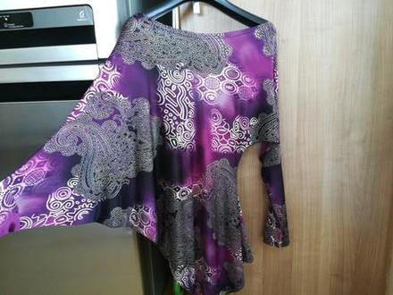 Asymetrická tunika - top stav, s