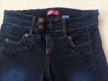 Tmavomodré rifle zn. dtn, xs