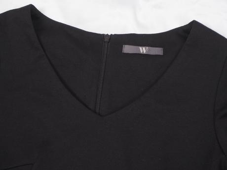 Luxusné čierne úpletové šaty, s