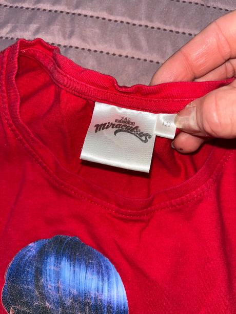 Tričkové šaty ladybug 122, disney,122