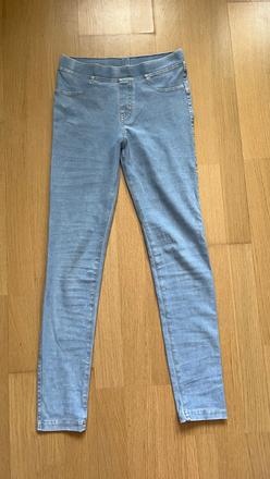 Dievčenské riflové legíny, h&m,152