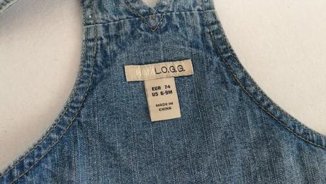 Riflové kraťasy, h&m,74