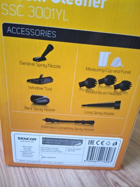 Parný čistič, sencor