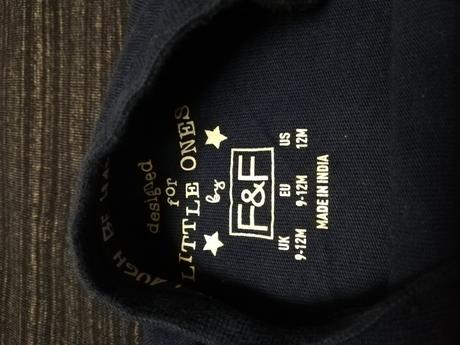 Tričká s dlhým rukávom, f&f,80