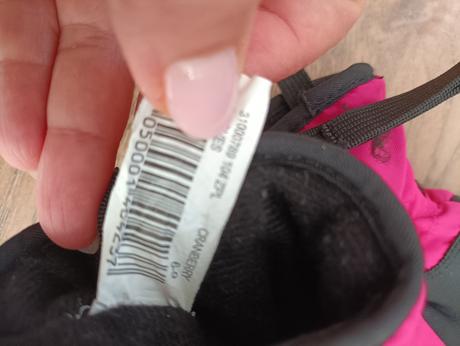 Lyžiarske rukavice 6-9, 128