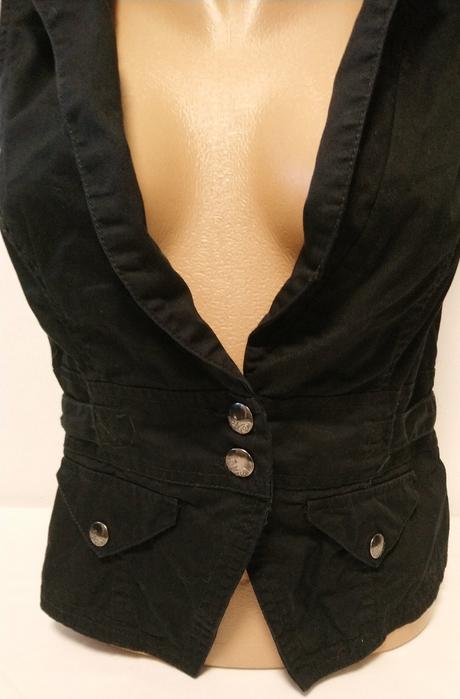 Dámska čierna vesta, colours of the world, colours of the world,xs