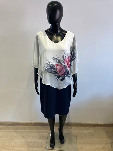 Dámske elegantné šaty (42), xl