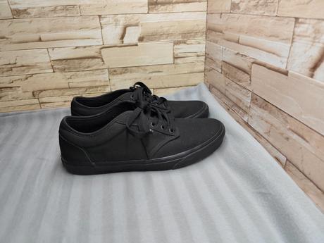 Vans 45 - pánske látkové čierne tenisky, vans,45