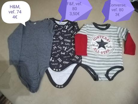 Body-dlhý rukáv, h&m,56