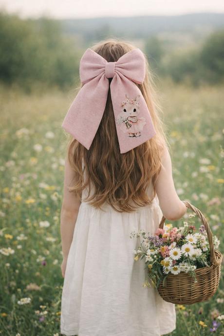 Handmade mašle do vlasov, 