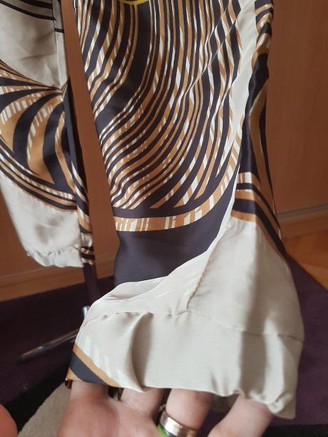 Volné elegantné italy nohavice na gumičku vel.s, s