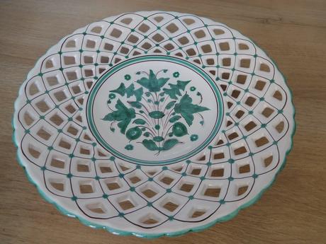 Modra tanier do zelenkava, 