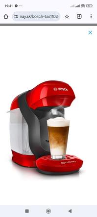 Tassimo kávovar, bosch