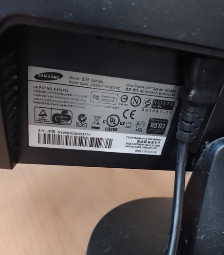 Monitor samsung, samsung