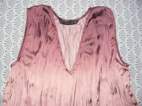 Plisovaná tunika zn. zara, zara,36 / s