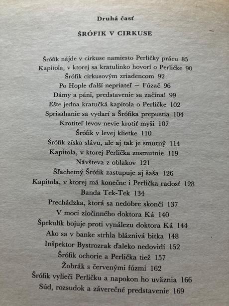 Šrófikove dobrodružstvá -prvé vyd.1981,