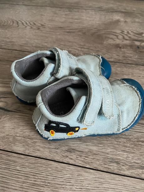 Barefoot plátenky d.d. step sky blue, d.d.step,23