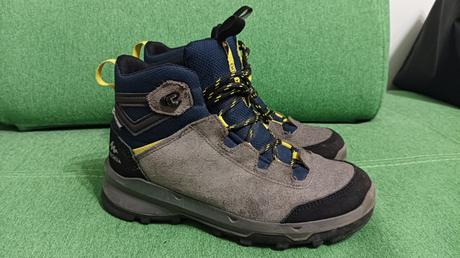 Chlapčenské turistické topánky quechua, quechua,35