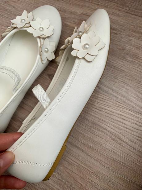 Slávnostné topánky, balerínky, reserved,34