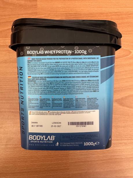 Bodylab protein banánová príchuť, 