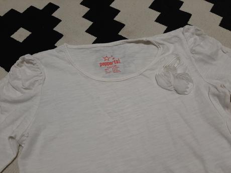 Krásne slávnostnejšie tričko s 3d ružičkami 6-8r., pepperts,128