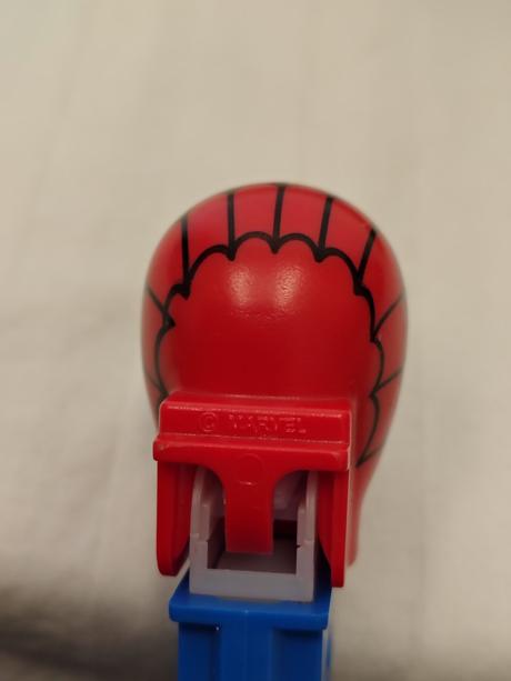 Zberateľský retro dávkovač pez spider man, hungary,
