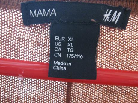 Dámsky tehotenský tenký sveter, xxl, h&m,xxl