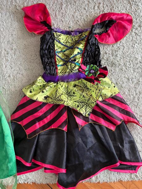 Kostým - čarodejnica a víla,