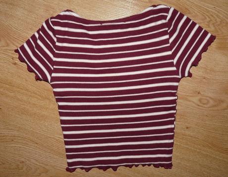 Pásikový kroptop, pull&bear,s