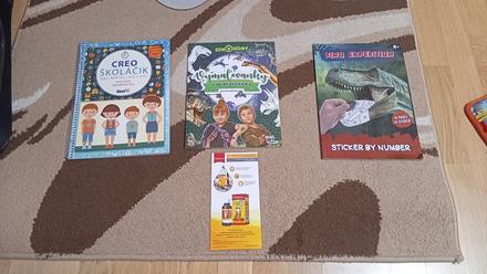 Omaľovánky,creo školáčik, 