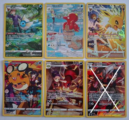 Pokémon karty "brilliant stars" (17), 