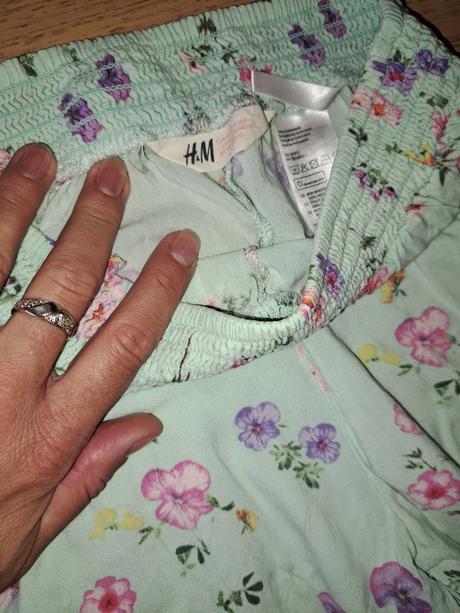 2x nohavice v.134, h&m,134