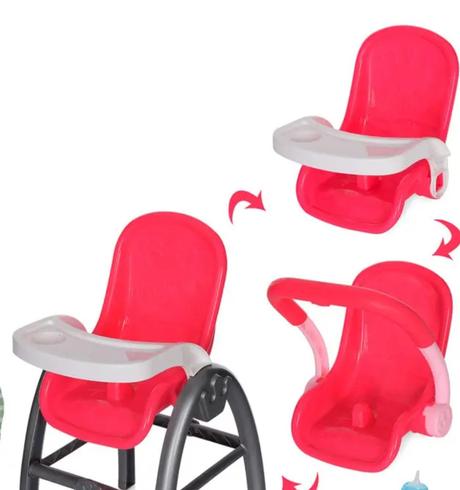Stolička na kŕmenie alebo nosic pre babiku, 