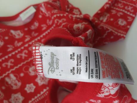 Vianočné body mickey a minnie mouse, 86