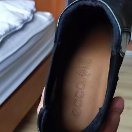 Čižmy ecco veľ 39 koža, ecco,39
