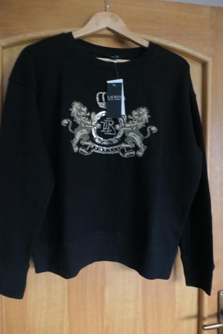 Ralph lauren icon luxusna original mikina m/l, ralph lauren,l / m