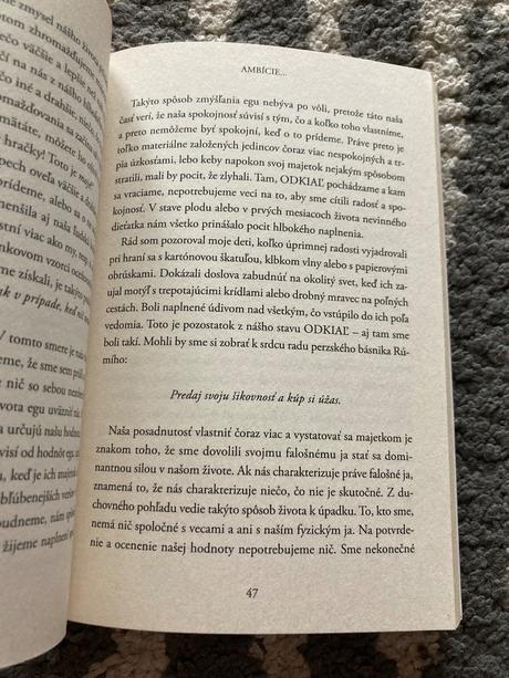 Premena vášho života od ambícií k zmyslu, 