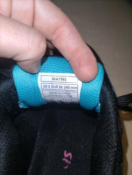 Dievčenské tenisky, 36