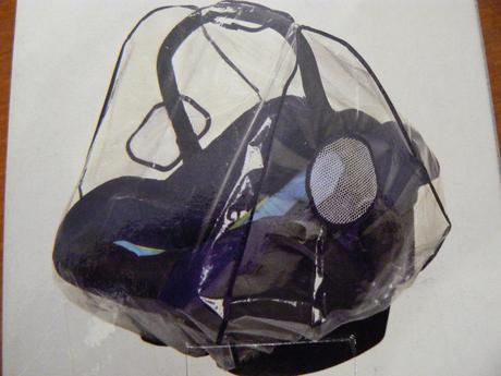 Pršiplášť na autosedačku/vajíčko - značka "reer", 