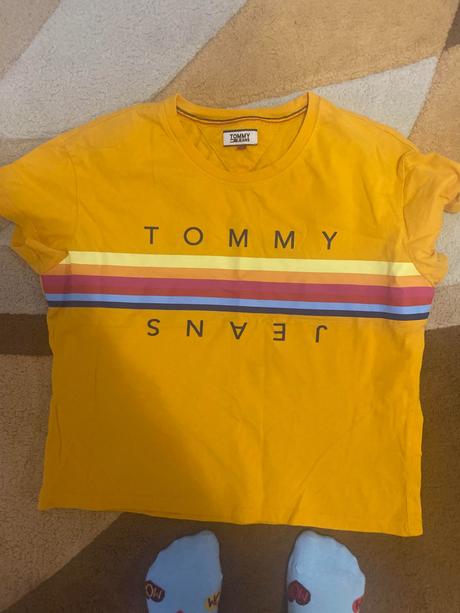 Krásne tričko značky tommy jeans, pc 40 eur, tommy hilfiger,s