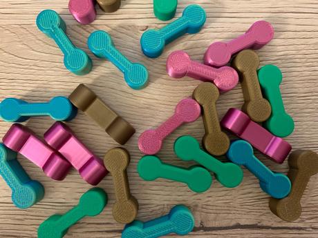 Spojky pre drevené koľajnice - sada,