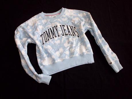 Oversize štýlová xs-s-m, tommy hilfiger,s