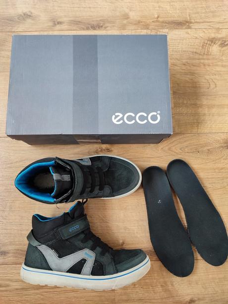 Vysoké prechodné topánky s gore-tex vd 24 cm, ecco,37