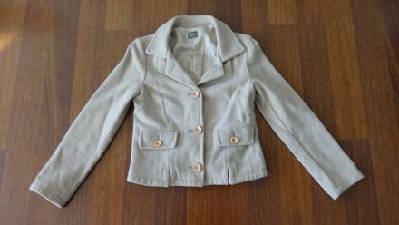 Krátky flaušový kabát v.36, 36