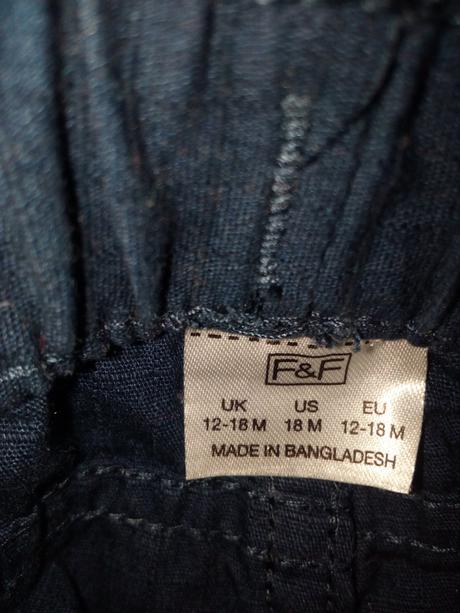 Tenké nohavice, f&f,86
