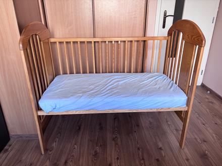 Detská postieľka, šírka (cm): 60,dĺžka (cm): 120