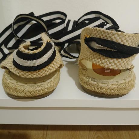 Letné sandále s viazaním, 39