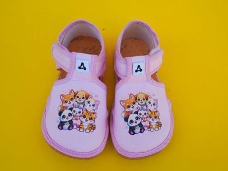 Detské barefoot papučky antal, 24 - 30