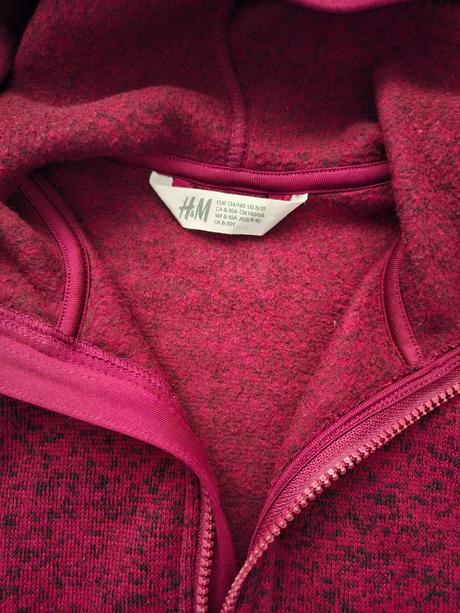 Takmer nenosena mikina, h&m,134