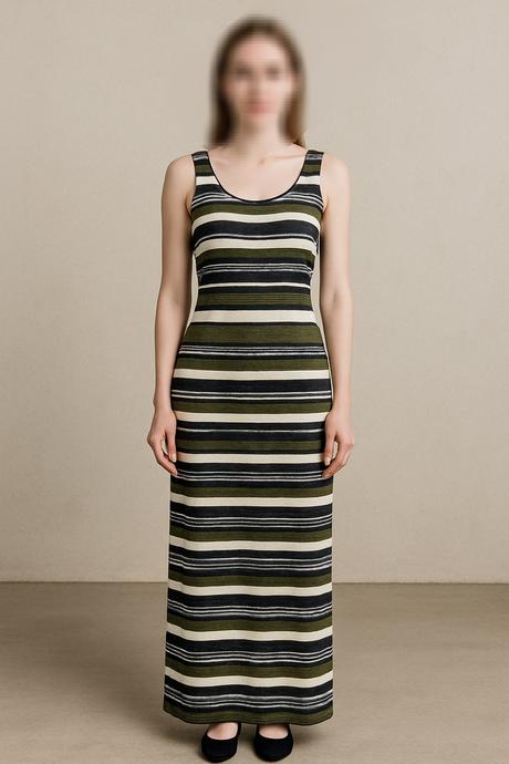 Pruhovane maxi satt, f&f